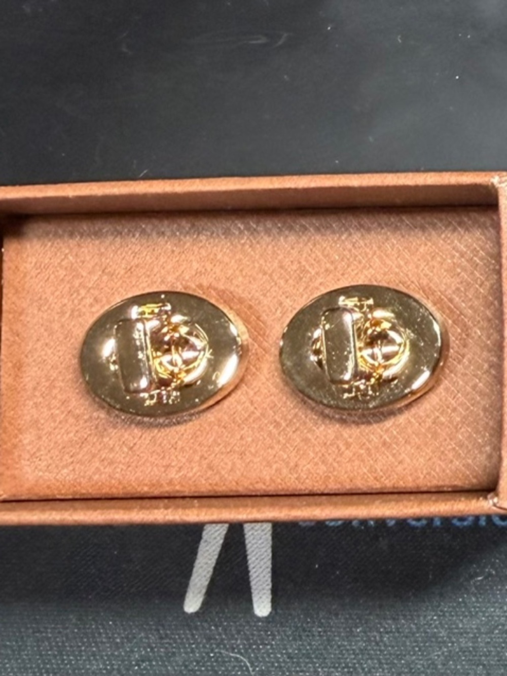 COACH Gold Links Cufflinks